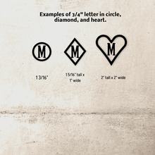 Load image into Gallery viewer, Mini Branding Irons for 3/4&quot; Alphabet or Number Set