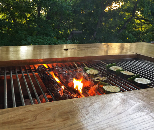 Korean Barbeque Grill Table