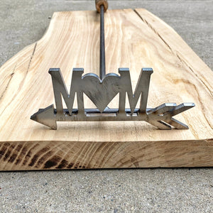 Arrow and Initial Branding Iron