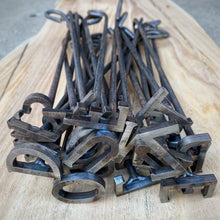 Load image into Gallery viewer, Alphabet Branding Iron Set