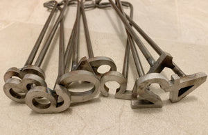 Number Branding Iron Set