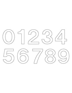 Alphabet and Number Branding Iron Set