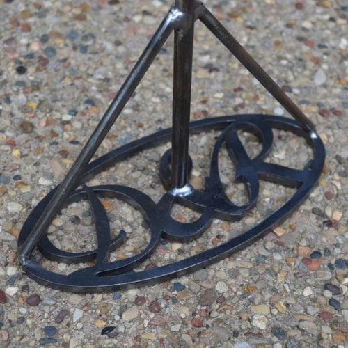 Large Initial Oval Branding Iron