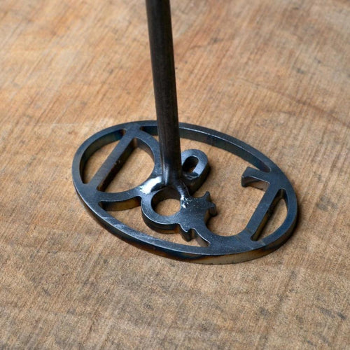 Oval Initial Branding Iron